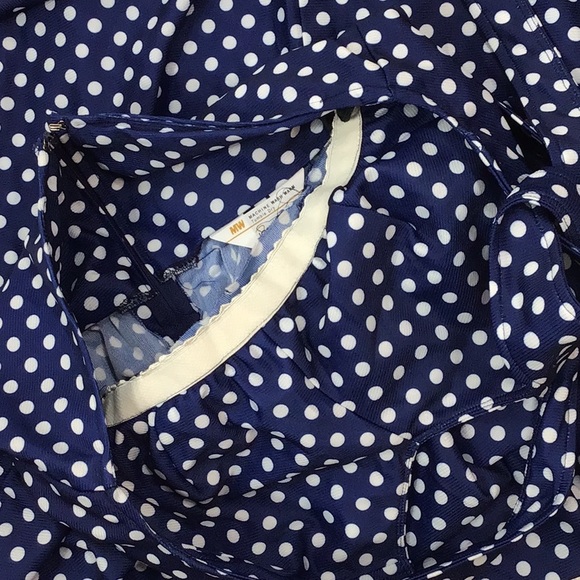 Vintage polka dot halter maxi dress - Picture 10 of 10